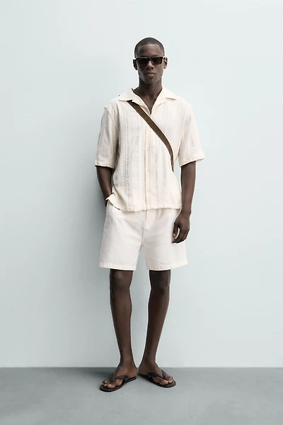 GEOMETRIC JACQUARD SHIRT