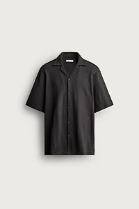 TEXTURED REGULAR FIT SHIRT