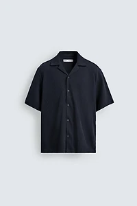 REGULAR FIT TEXTURED SHIRT