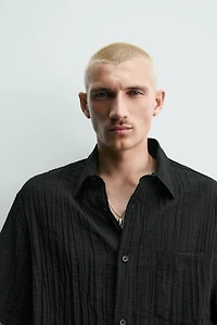 FLUID TEXTURED RELIEF SHIRT