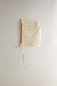 CHILDREN’S CHUNKY KNIT BONNET