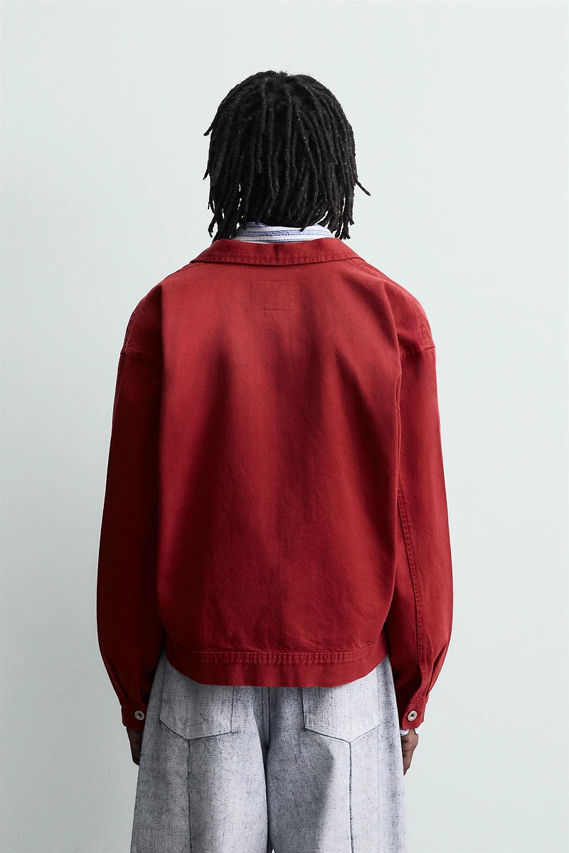 RELAXED FIT DENIM JACKET