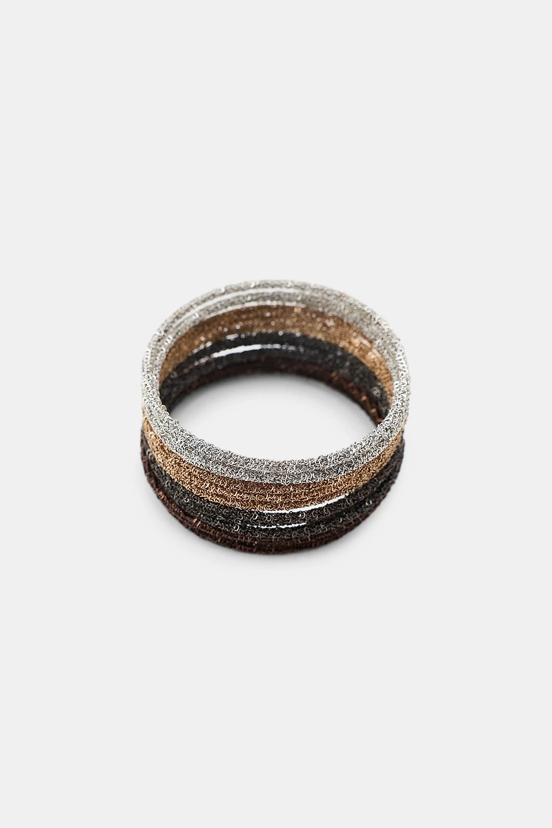 PACK OF COMBINED METAL BRACELETS