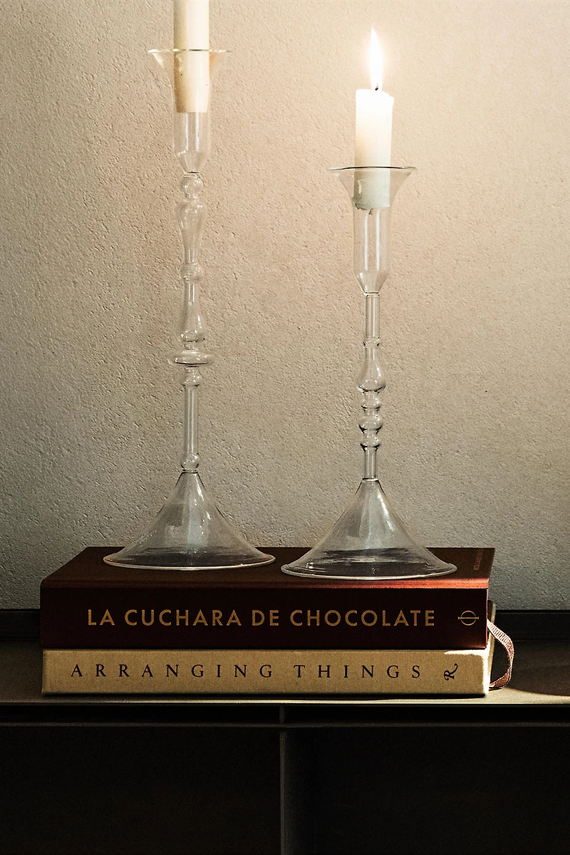 CRYSTAL CANDLESTICK
