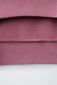HOODED SWEATSHIRT WITH TEXT