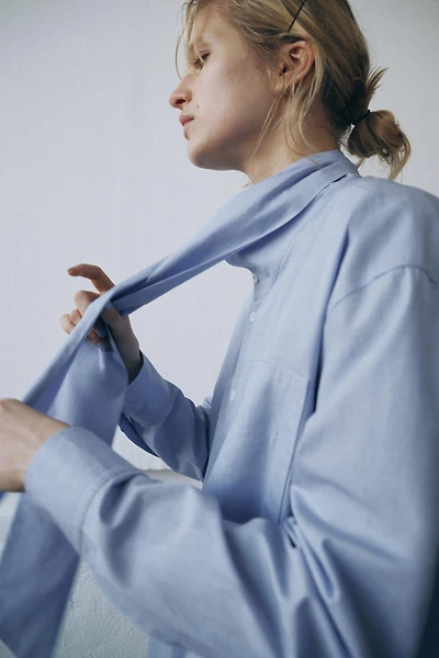 ZW COLLECTION BOW SHIRT