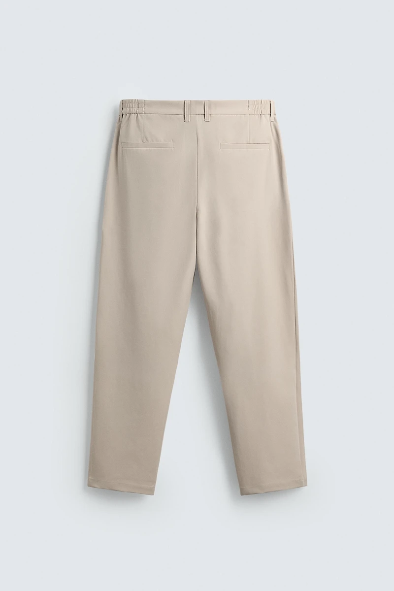 REGULAR FIT STRETCH PANTS