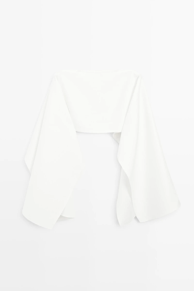 Lightweight asymmetric cape - STUDIO