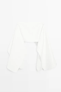 Lightweight asymmetric cape - STUDIO