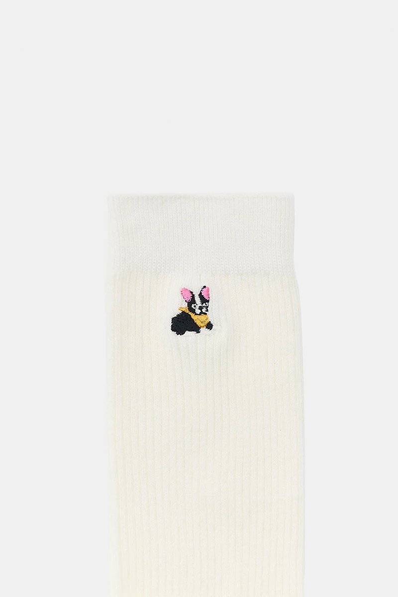 BULLDOG MICRO RIBBED COTTON SOCKS