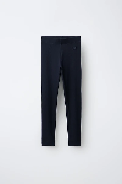 LEGGING CÔTELÉ À ÉTIQUETTE