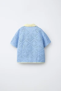 CHEMISE EN MAILLE CROCHET MICKEY MOUSE © DISNEY