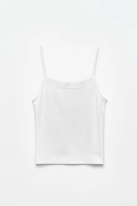 COTTON JERSEY TOP