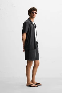 GEOMETRIC JACQUARD SHORTS