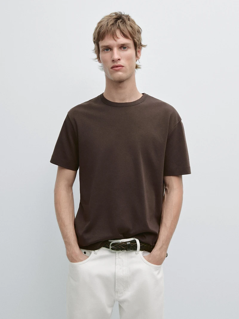 100% cotton short-sleeved T-shirt