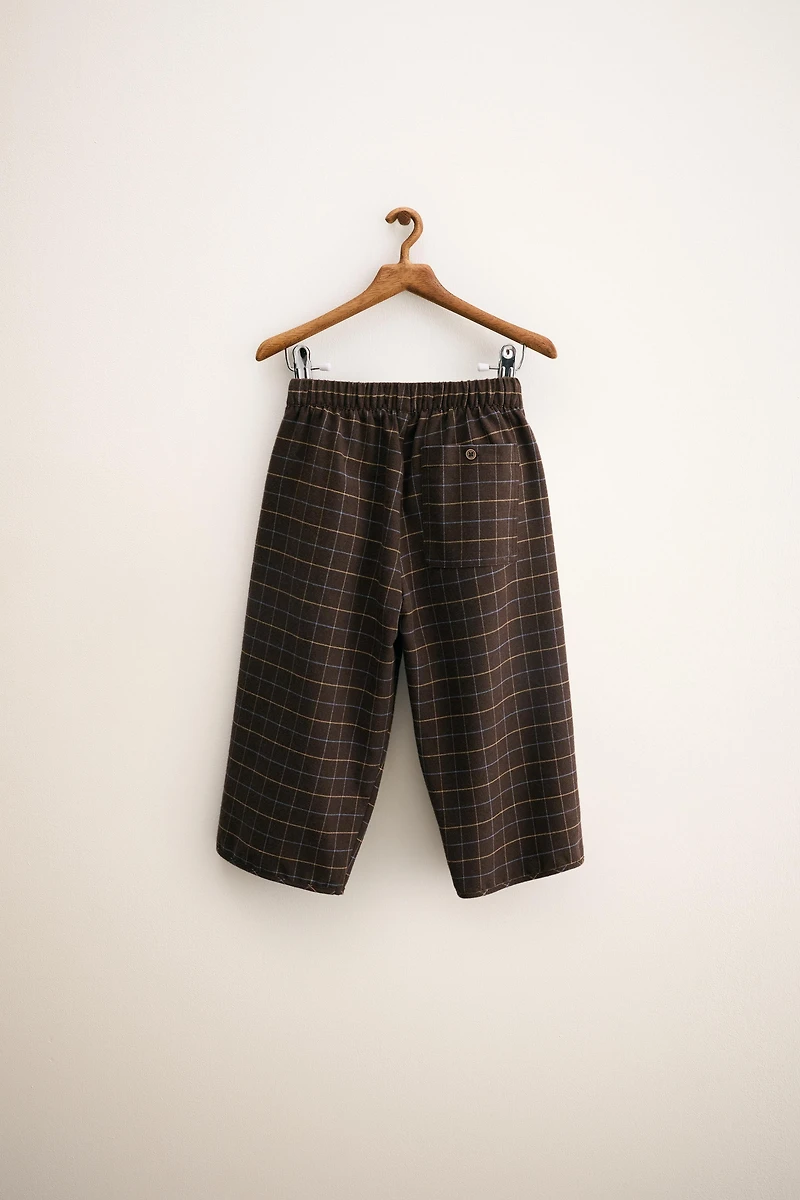 ZARA TIMELESS - PANTALON À CARREAUX