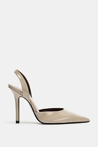 CHAUSSURES À TALONS ET BRIDES ARRIÈRE POINTUES