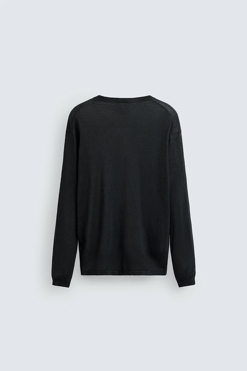 PULL LÉGER 100 % CHANVRE