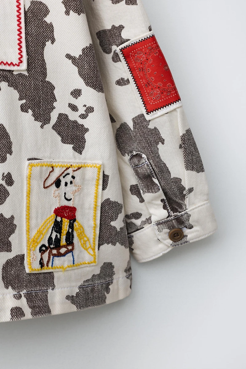 TOY STORY © DISNEY PIXAR COW PRINT TWILL OVERSHIRT