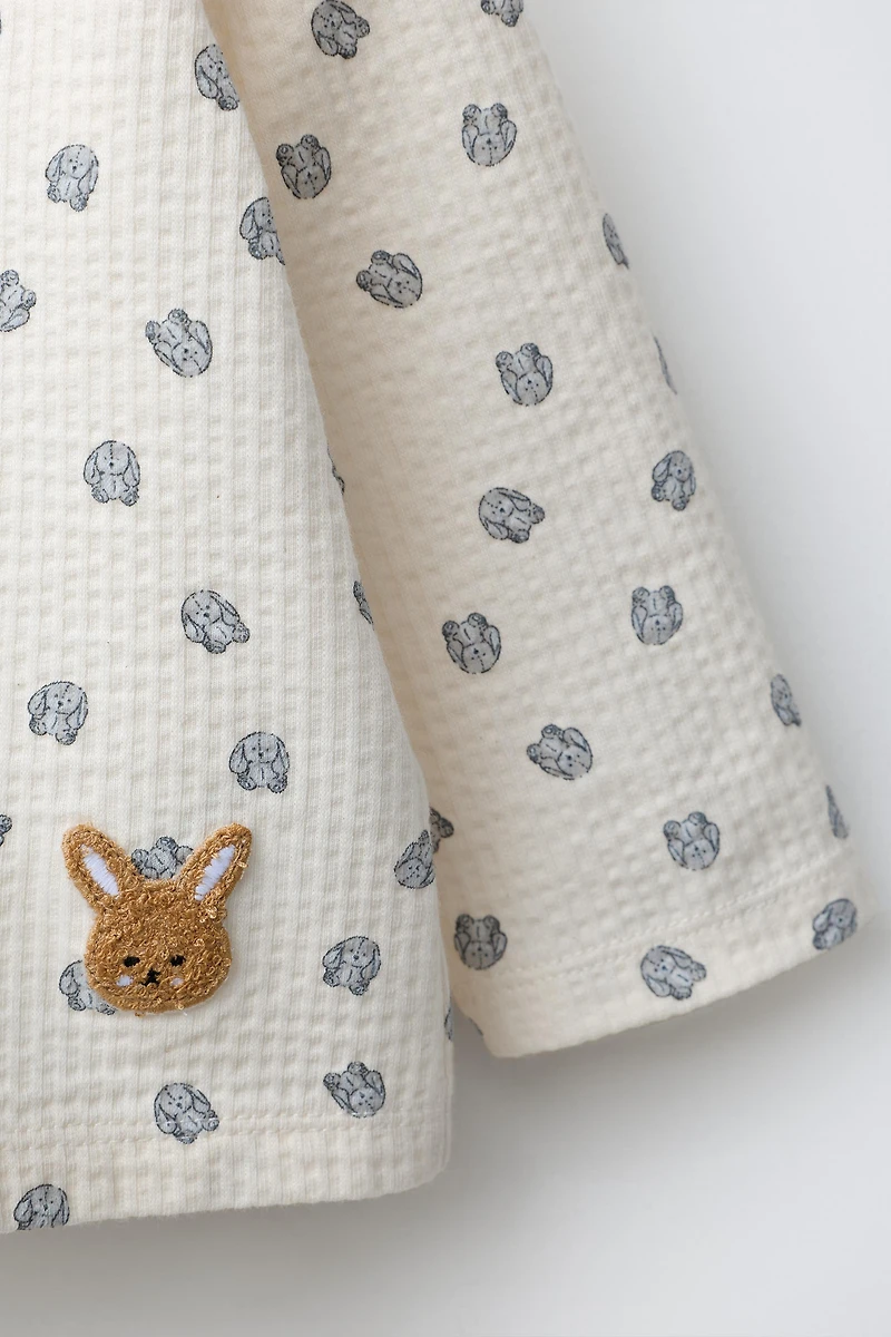 TEXTURED BUNNY T-SHIRT