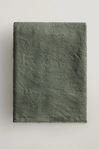 FLORAL JACQUARD BLANKET