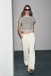 DEGRADÉ EFFECT KNIT TOP