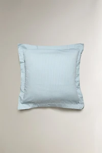 FADED STRIPED SATEEN PILLOWCASE (300 THREAD COUNT)
