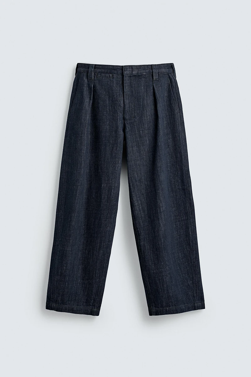 PANTALON CHINO DENIM BARREL FIT