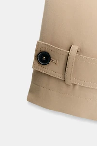 BELTED TRENCH JACKET