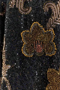 EMBROIDERED CAPE JACKET