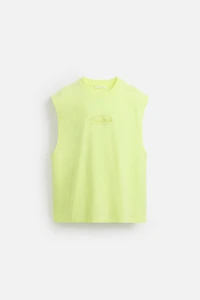 RAISED PRINT TANK TOP