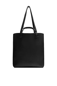 LEATHER SHOPPER BAG
