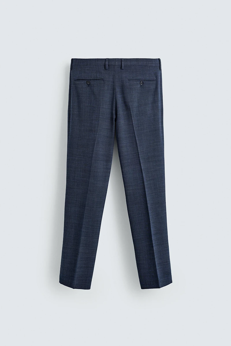 PANTALON DE COSTUME STRUCTUR