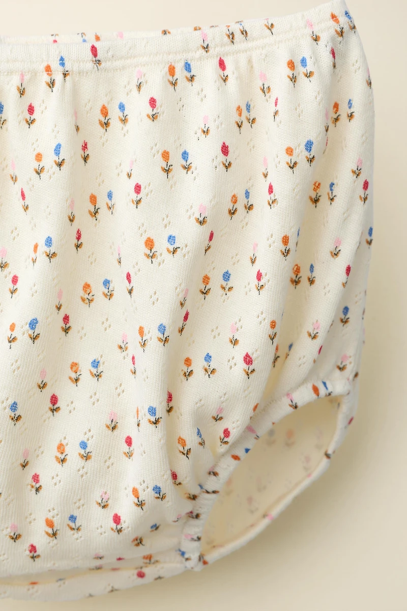 TULIP POINTELLE BLOOMERS CREATED BY CARAMEL LONDON X ZARA
