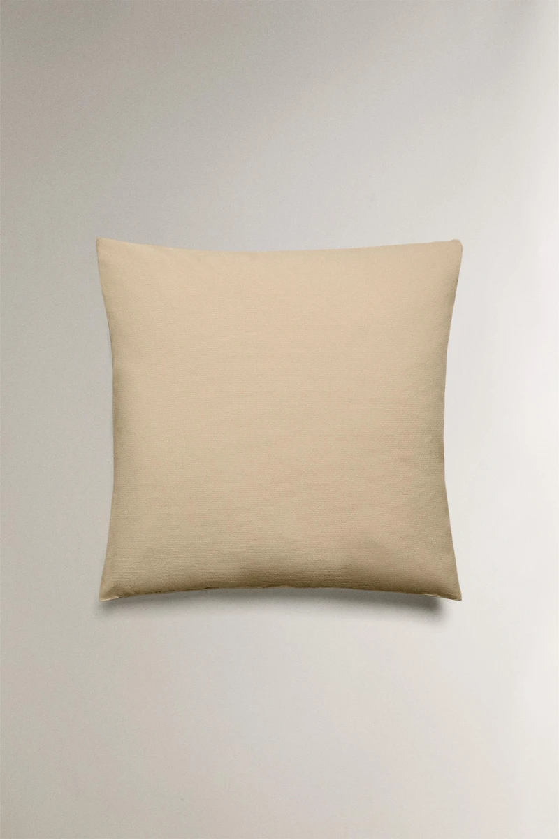 TEXTURED COTTON PILLOWCASE