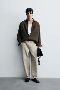 CHEMISE FLUIDE COUPE DÉCONTRACTÉE