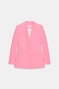 VESTE AJUSTÉE SANS REVERS