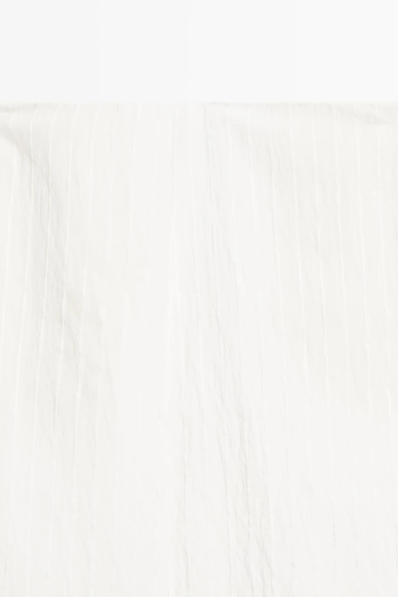 Asymmetric striped skort - STUDIO