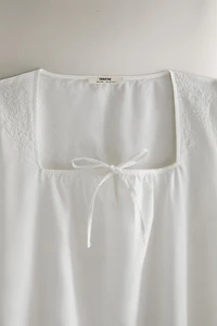 SHORT SLEEVE NIGHTGOWN