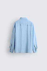 JACQUARD STRIPED SHIRT