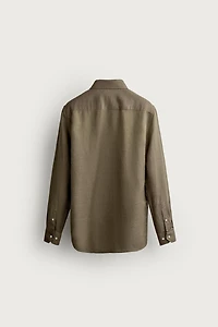 LINEN - LYOCELL REGULAR FIT SHIRT