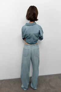 TRF FLOWY DENIM JEANS