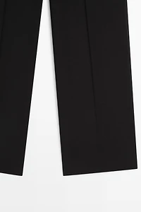 Flowing straight-leg pants