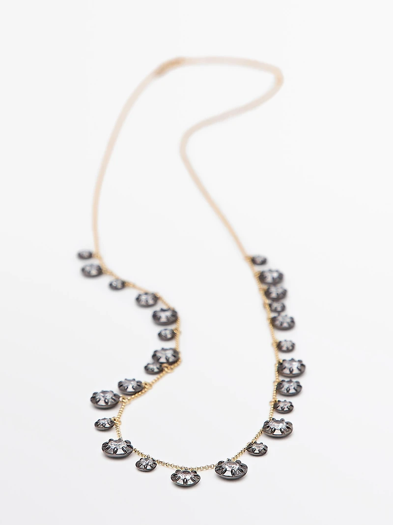 Collier antique à brillants