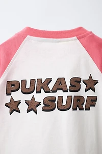 PUKAS SURF RAGLAN SLEEVE T-SHIRT
