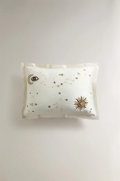 EMBROIDERED CUSHION | MARISA BERENSON