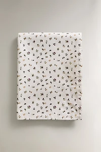 FRUIT PRINT RESIN-COATED COTTON TABLECLOTH