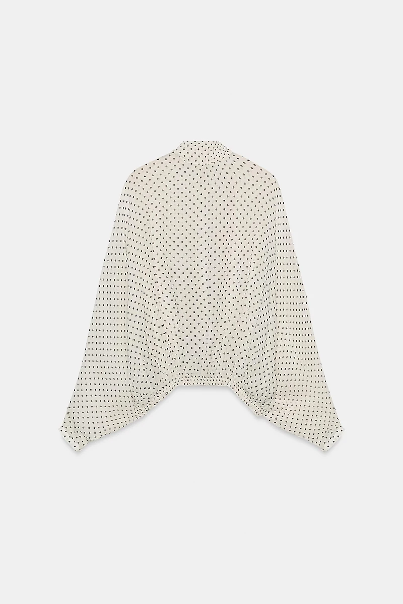 ZW COLLECTION POLKA DOT BLOUSE