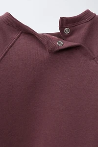 PLAIN SWEATSHIRT AND LEGGING SET