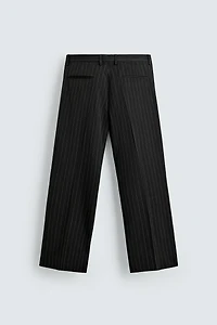 PINSTRIPE SUIT PANTS